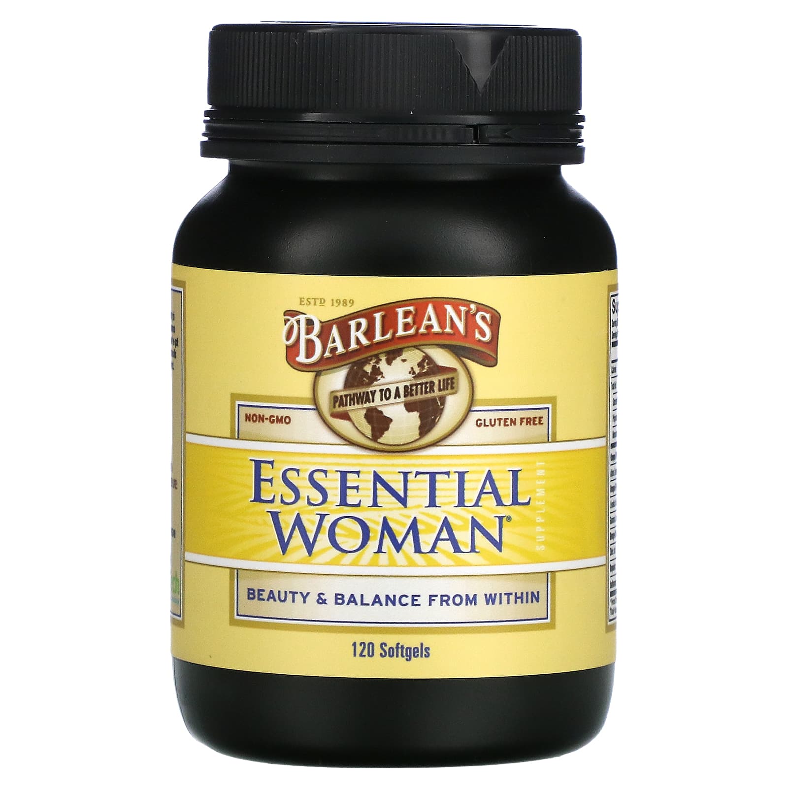 Barlean's, Essential Woman, 120 Softgels UPC 705875100137 | HiLife Vitamins